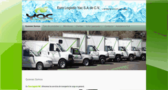 Desktop Screenshot of eurologisticyac.com